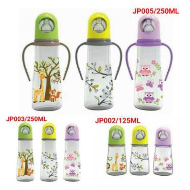 Baby Safe Botol Susu 125 ml JP002 / Botol Susu 250 ml JP003 / Botol Susu 250 ml with handle JP005