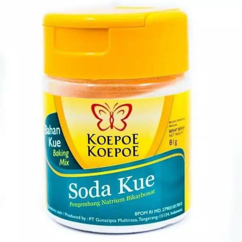 

Kopoe Kupu Soda kue / Baking Soda / Pengembang Kue