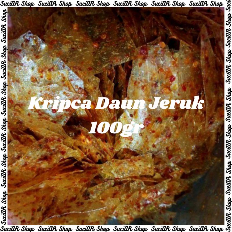 

KERIPIK KACA VIRAL | PEDES DAUN JERUK | KRIPCA 100gr