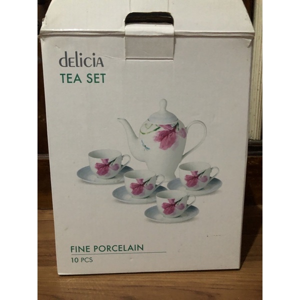 tea pot delicia set by ace hardware