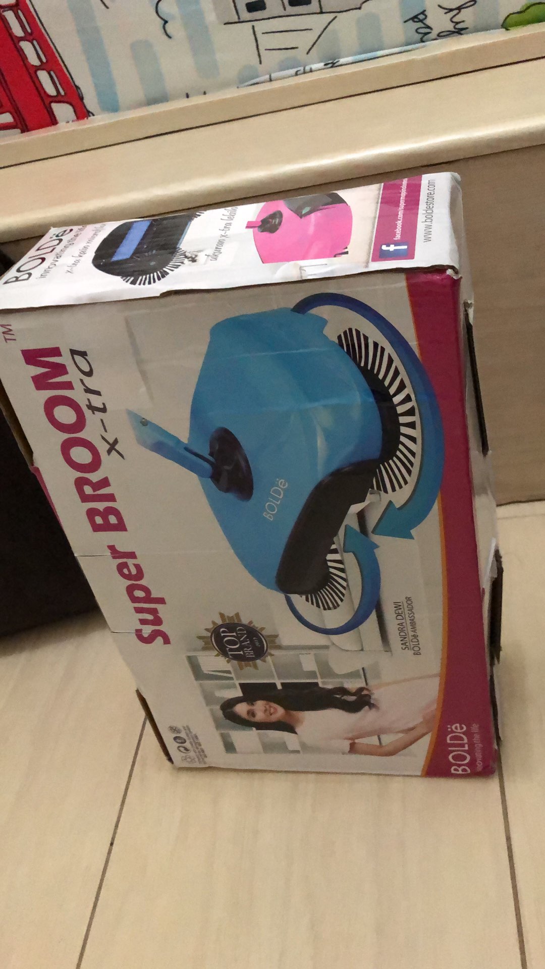 Sapu Otomatis Xtra Bolde - Superbroom - Super Broom - Asli - Free Bubble