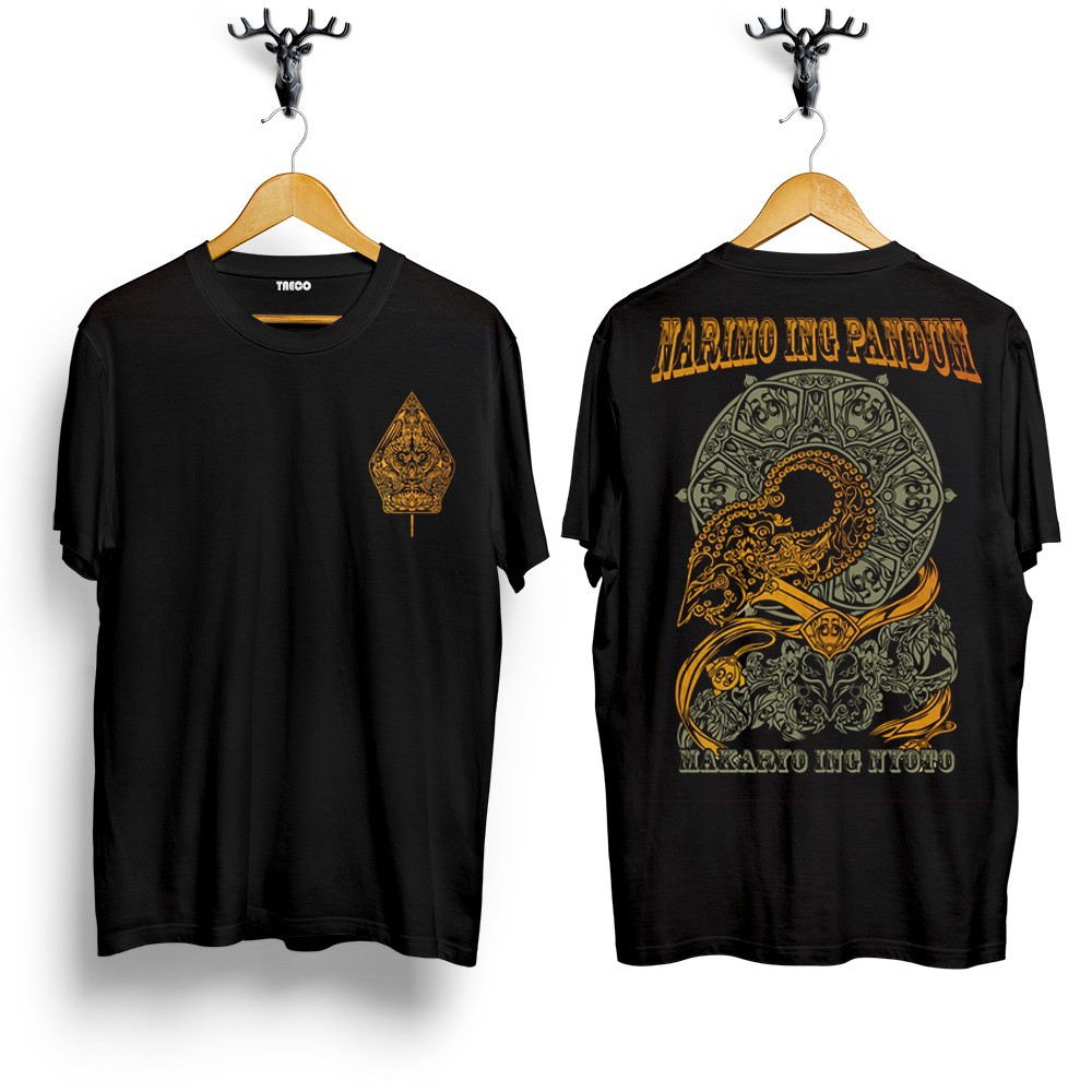 Promo T-Shirt Oblong /Koas Distro /Kaos jawa /Kaos wayang /Kaos narimo ing pandum Full Cotoon30s