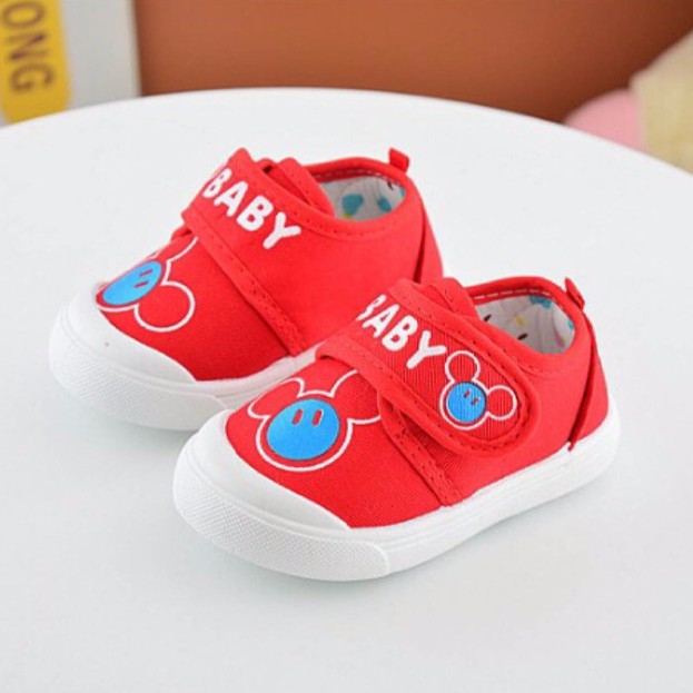 Sepatu Bayi Motif Kartun | Baby Mickey Shoes