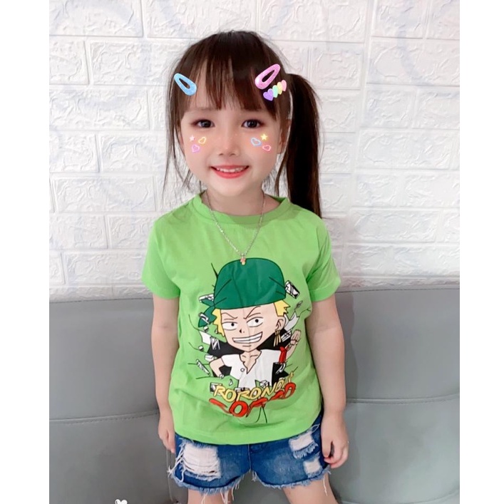 KAOS BAJU ANAK MOTIF RORONOA ZORRO
