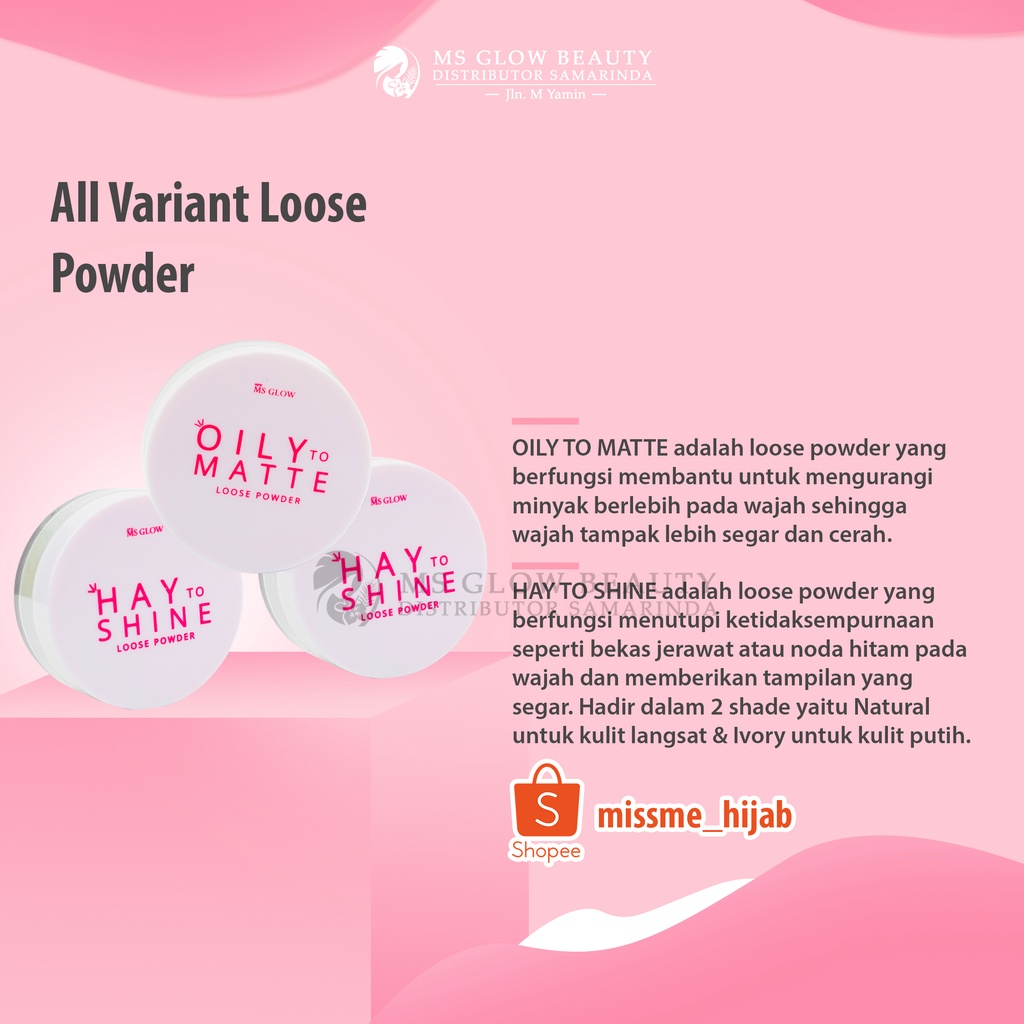 Loose Powder - MS GLOW BEAUTY-1