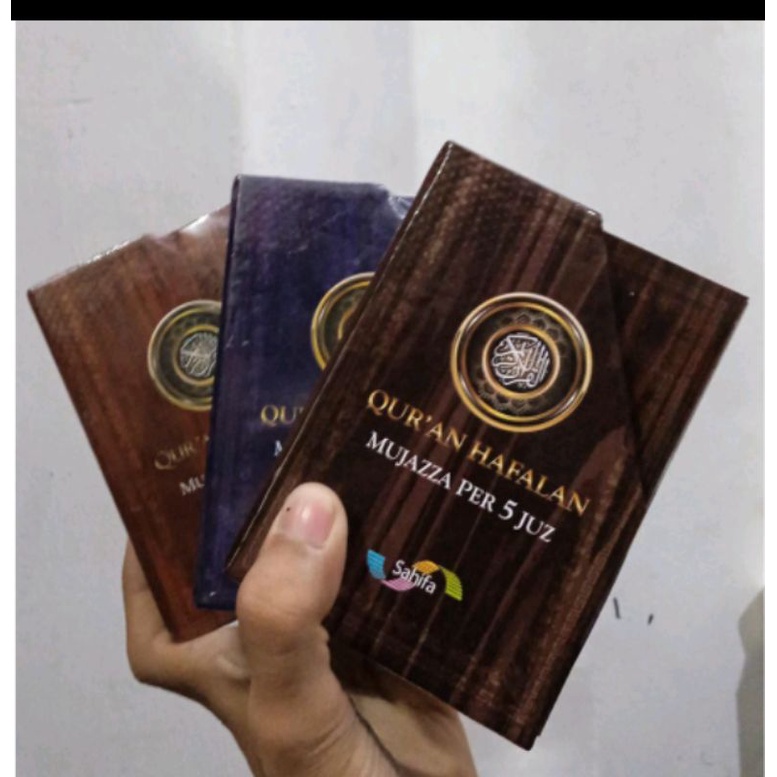 

al quran mujazza per 5 jus sahifa/alquran hafalan