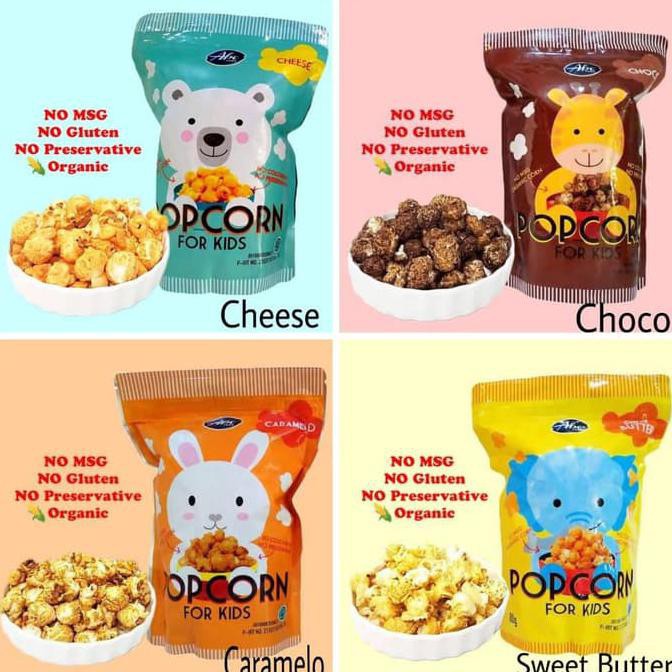 Abe Food Popcorn 80g Makanan For Kids Snack Anak Baby Bayi