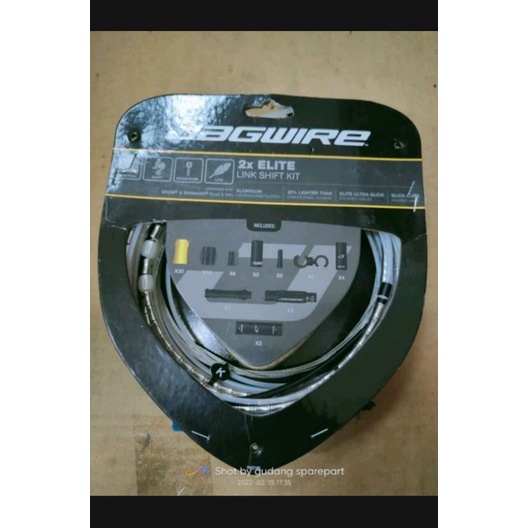 CABLE OUTER INNER BRAKE SET ROAD BIKE JAGWIRE 2xLINK SILVER