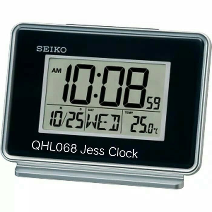 QHL068 Jam Digital Weker Seiko Original -