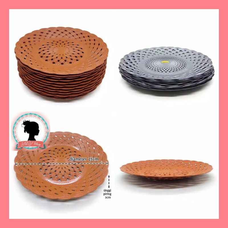 Piring inka plastik/ingke/ingka