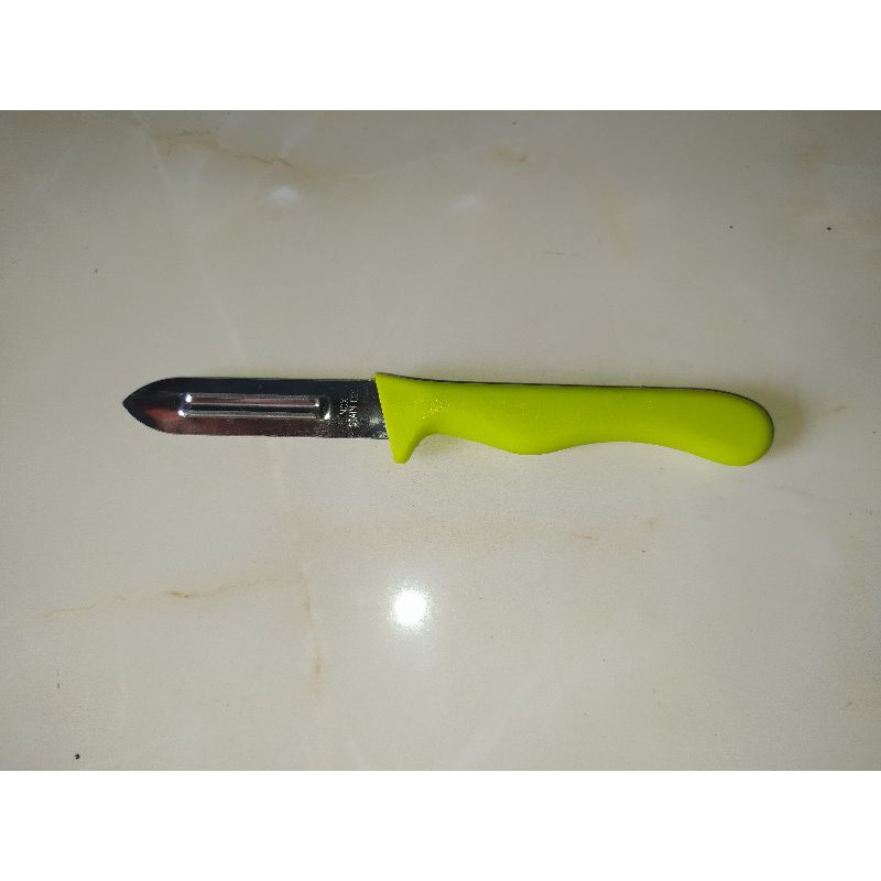 Pisau Kupas Sayuran Buah Tajam Stainless Steel Kualitas Oke Kentang Mangga Pepaya
