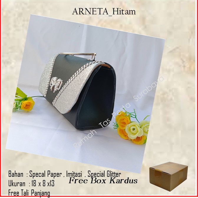 Tas Termurah,Tas Bagus,Tas Unik,ARNETA_Hitam