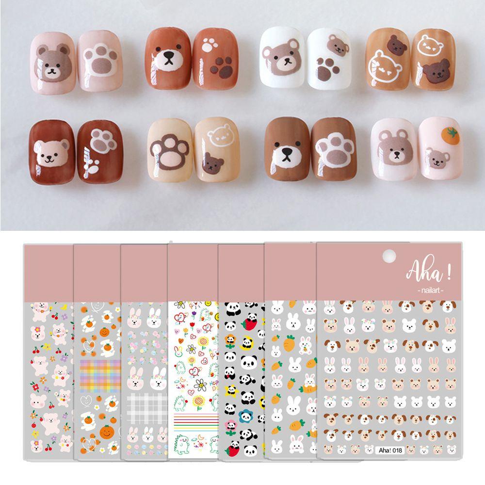 Stiker Kuku Handmade DIY Untuk Dekorasi Nail Art