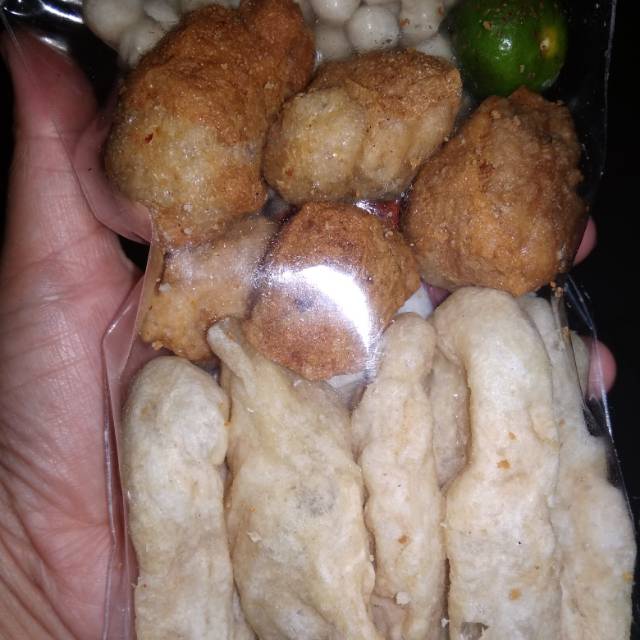 

Toping boci cuangki lidah & tahu kering