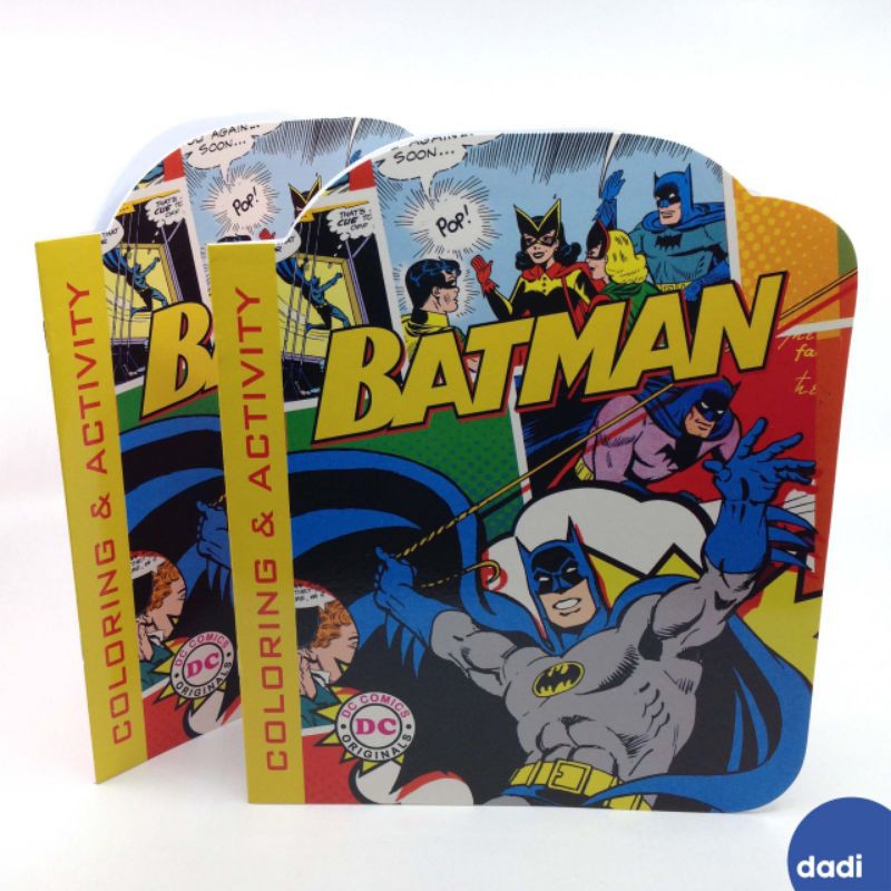 

Dadi - Batman Coloring Activity Book Large / Buku mewarnai activity