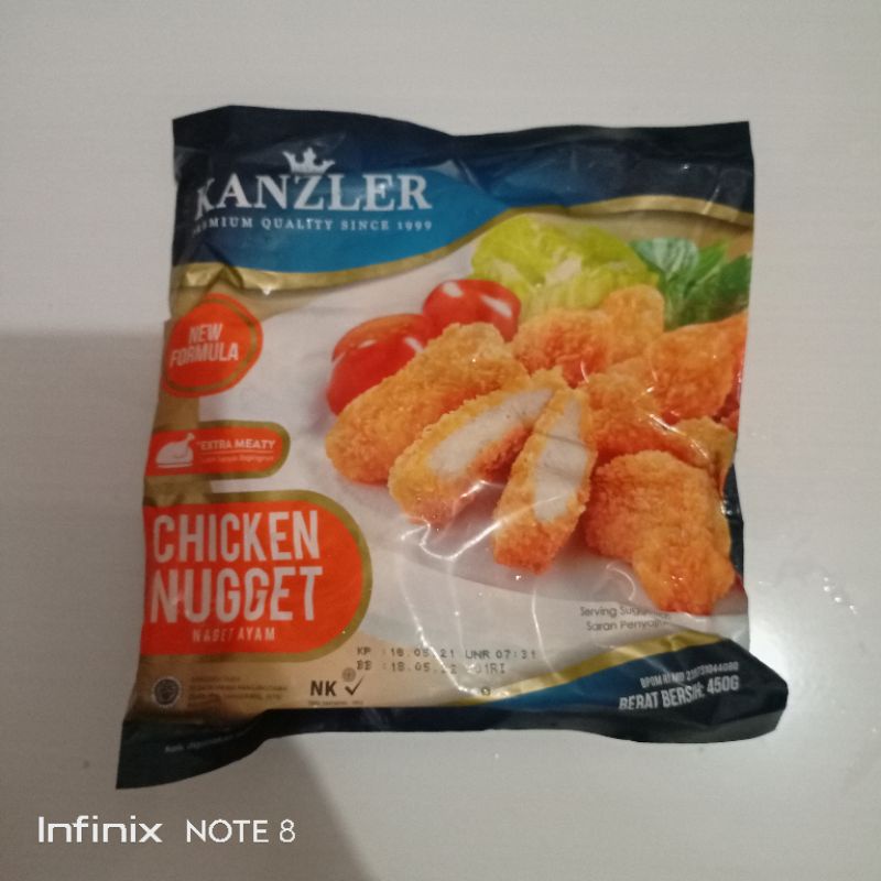 

KANZLER CHICKEN NUGGET 400 GR