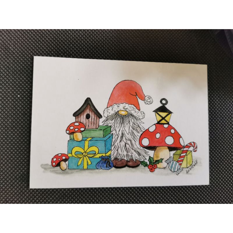 

kartu pos Christmas/christmas postcard 7