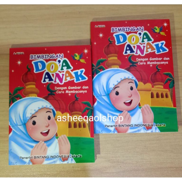 Buku Saku/Buku Doa Anak Dengan Gambar dan Cara Membacanya