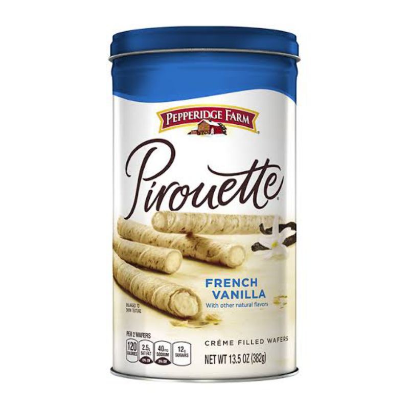 

PIROUETTE FRENCH VANILLA TIN 382GR