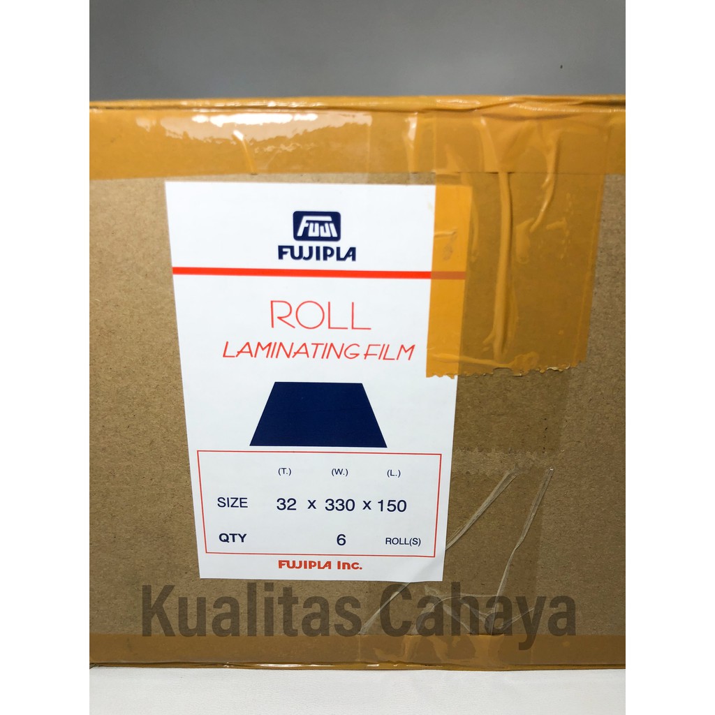 Plastik Laminating Roll Glossy FUJIPLA 330 Ekonomis Berkualitas