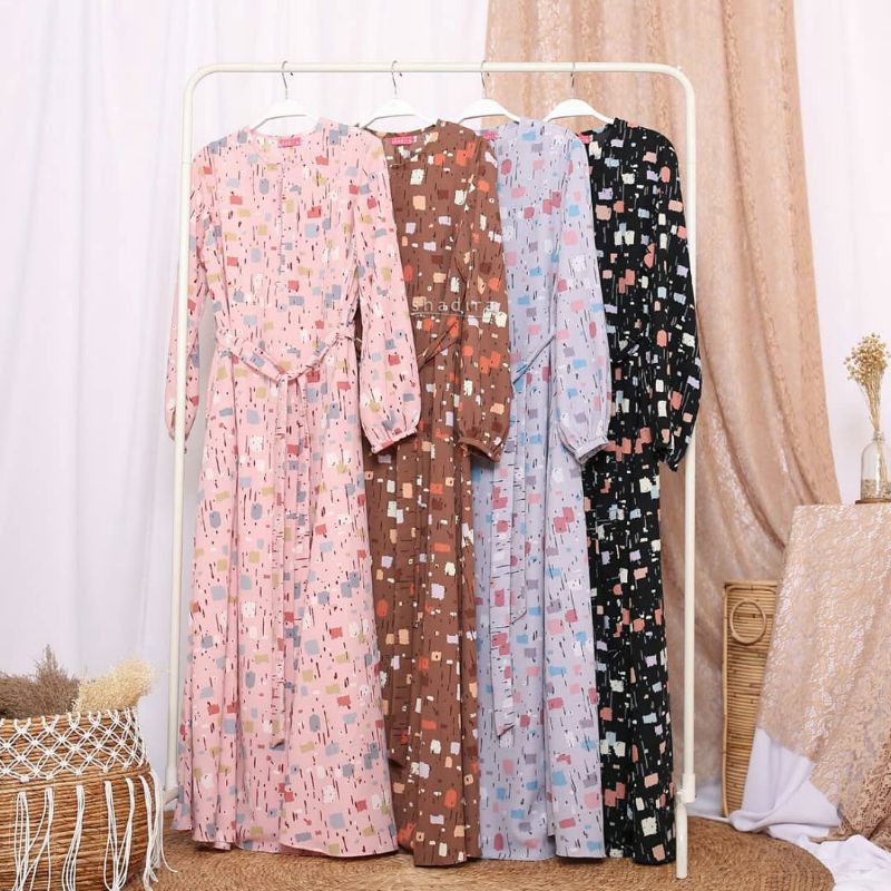 GAMIS MOTIF/GAMIS CANTIK/ SHADIRA SYAR'I