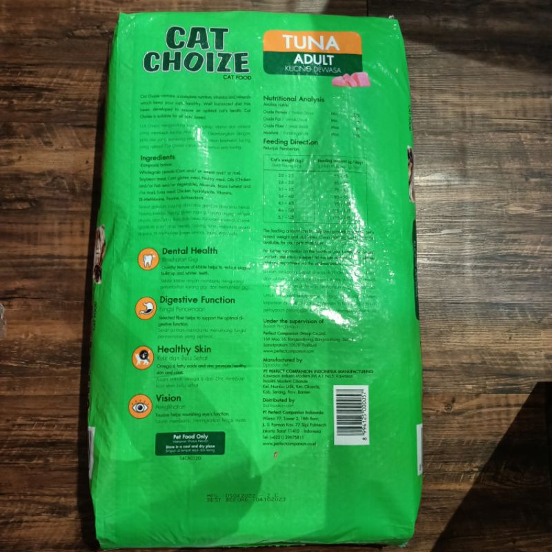 Cat Choize Cat Food Adult Tuna 20 Kg / Makanan Kucing (BY GOSEND INSTAN)