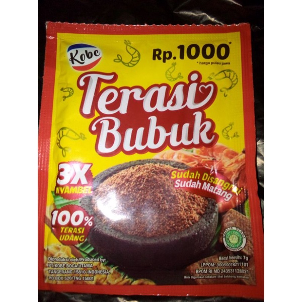 TERASI BUBUK KOBE SACHET