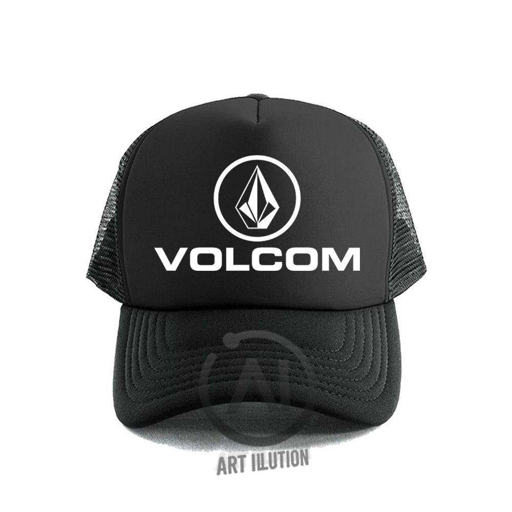 Topi Trucker / Topi Jaring Volcom Logo PREMIUM