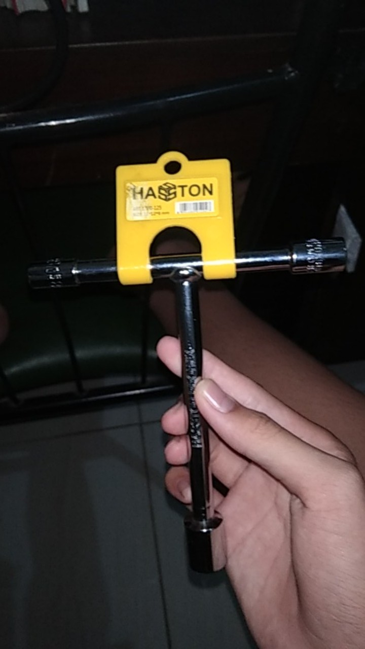 Hasston Prohex Kunci Shock Sock Sok T 3 Way Pilih Ukuran 8 10 12 14 Mm