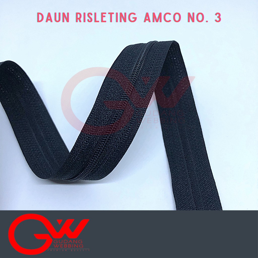 Risleting / zipper no. 3 AMCO