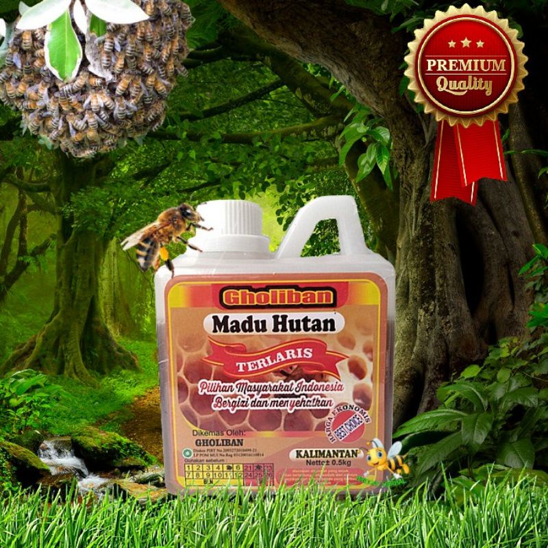 

Madu Hutan GHOLIBAN 500gr