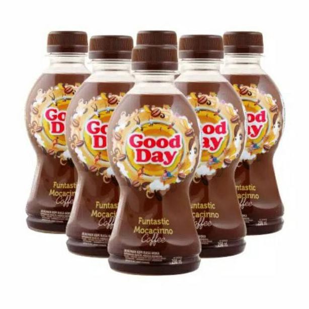 

Good Day Funtastic Mocacino Coffee Botol 250ml Per Dus (24 Botol)