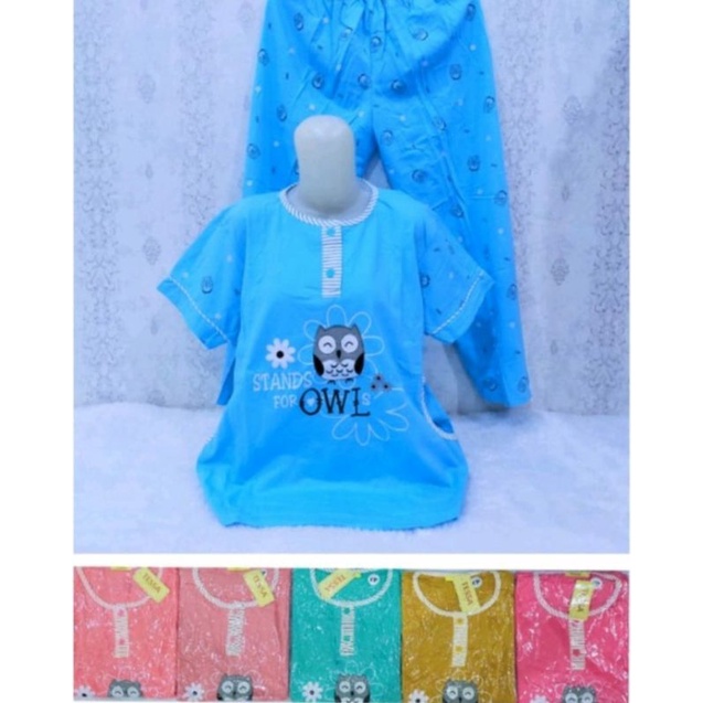 Piyama Tessa Paket Grosir 12 pcs/ Baju Tidur CP Dewasa/ Paket Usaha Baju Tidur