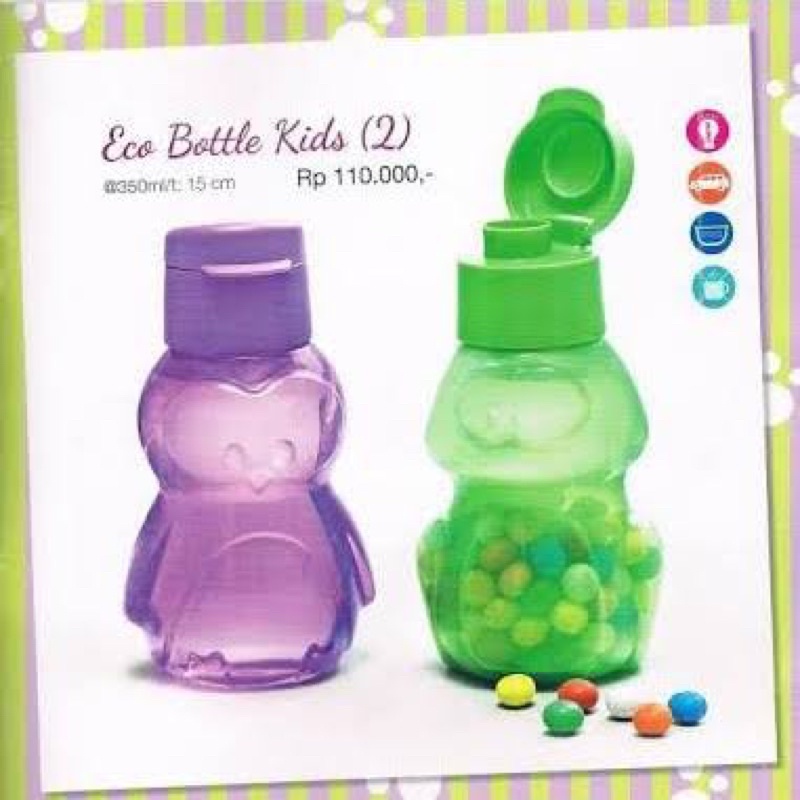 TUPPERWARE ECO BOTTLE KIDS 350ML