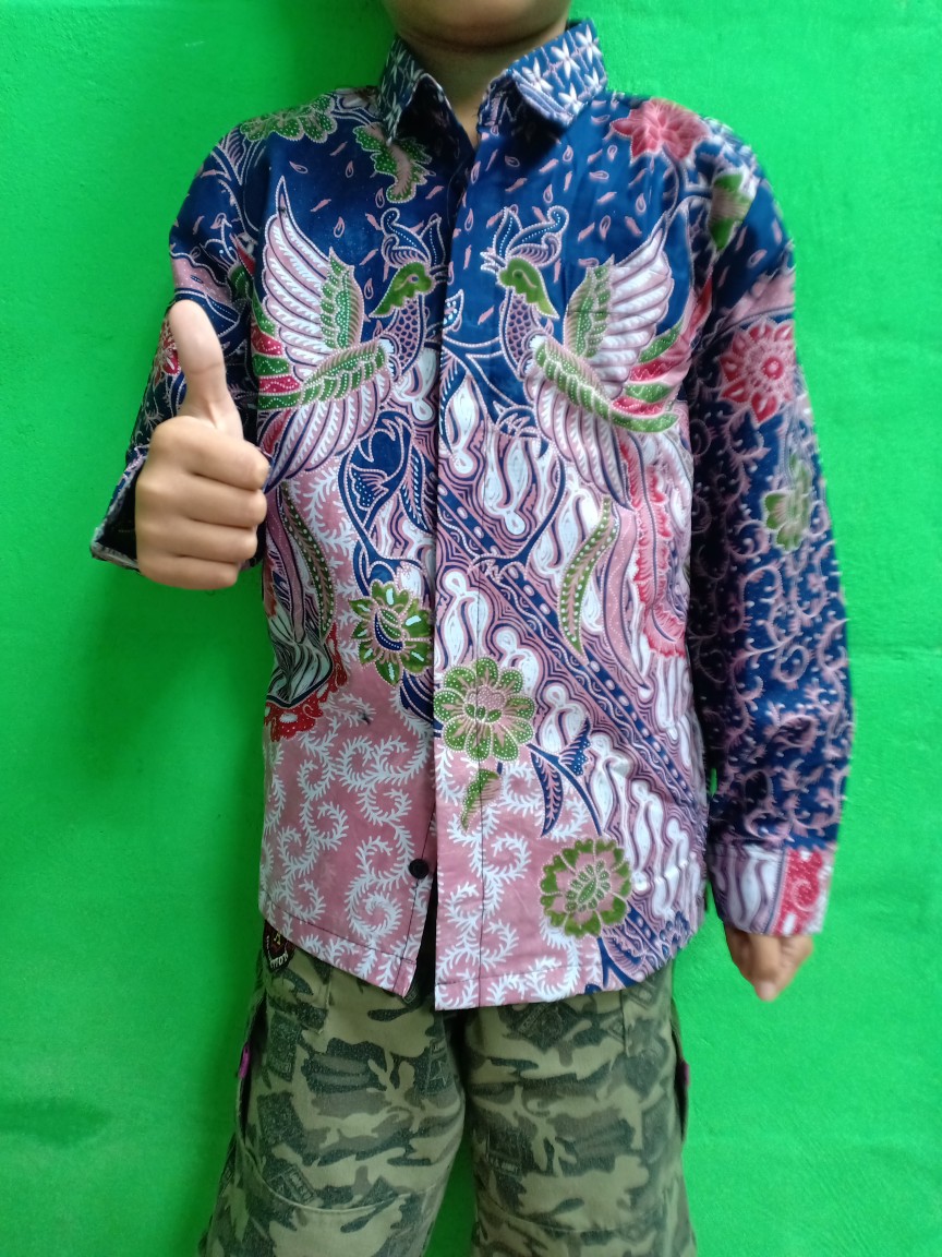 Batik Pria Peksi Kembar Full Furing Katun Halus Ori Solo