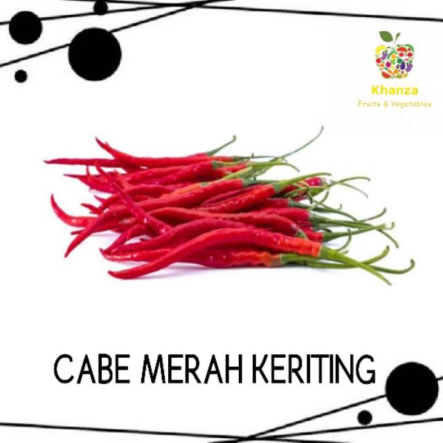 

Cabe merah keriting (250 gr)