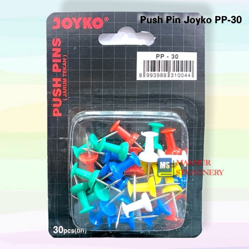 

Push Pin / Paku Pin / Jarum Tekan PP 30 Joyko