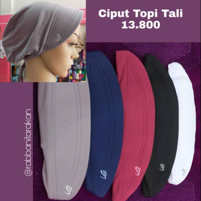 Rabbani ciput topi / dalaman jilbab pet