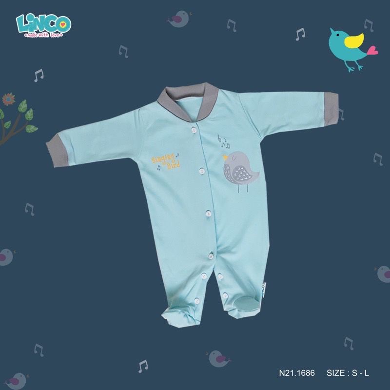 SLEPSUIT HANSOF TUTUP KAKI BAYI NEWBORN / BAJU BAYI PAKAIAN BABY BODYSUIT JUMPER BAYI LENGAN PANJANG TUTUP KAKI