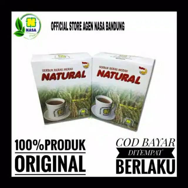 

Serbuk Beras Merah Nasa 250gram - Diet Alami Tanpa Efek Samping