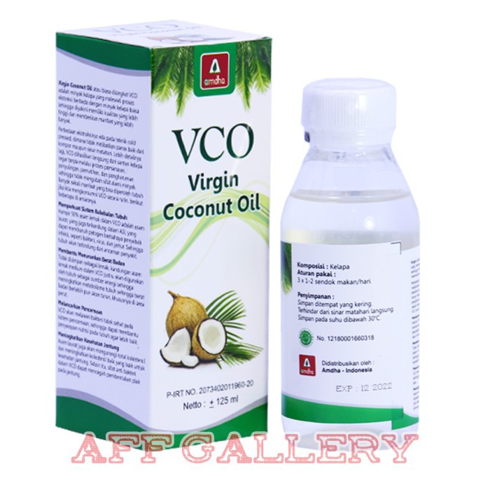 

Virgin Coconut Oil VCO AMDHA 125 ml Terbaik