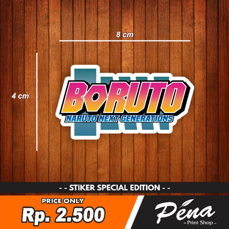 

Sticker Stiker Boruto Naruto Next Generations