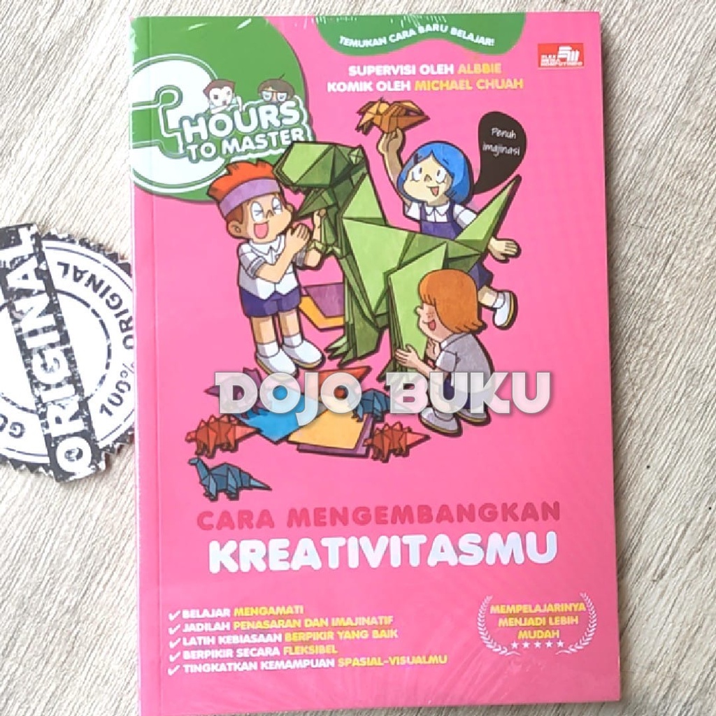 Buku 3 Hours To Master Cara Mengembangkan Kreativitasmu by Michael Chu