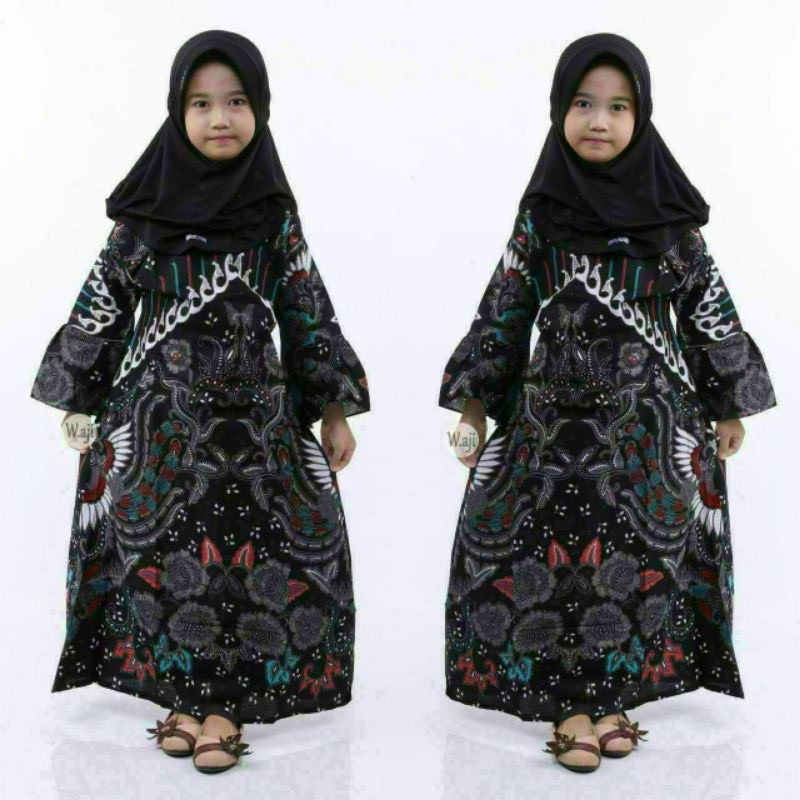 Couple Baju Batik Anak Pria Dan Wanita Usia 1-13 tahun Modern Termurah