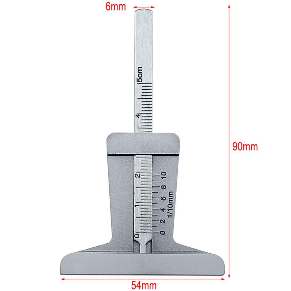 Chookyy Depth Gauge 30mm 50mm 60mm Alat Ukur Pola Ban Ban Mobil