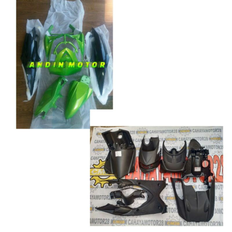 Full set body Mio soul lama kasar dan halus karbu OLD baru