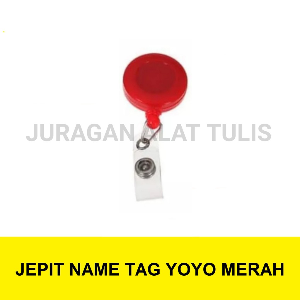 

GANTUNGAN NAME TAG / ID CARD MERAH