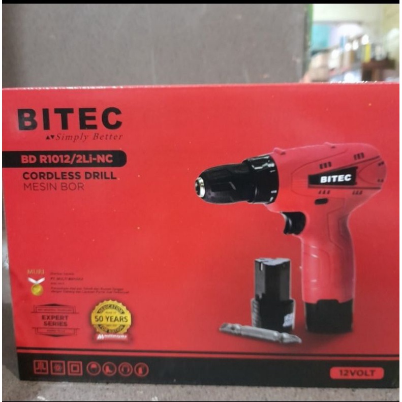 bitec BD R1012 mesin bor cordless 12v BD R 1012