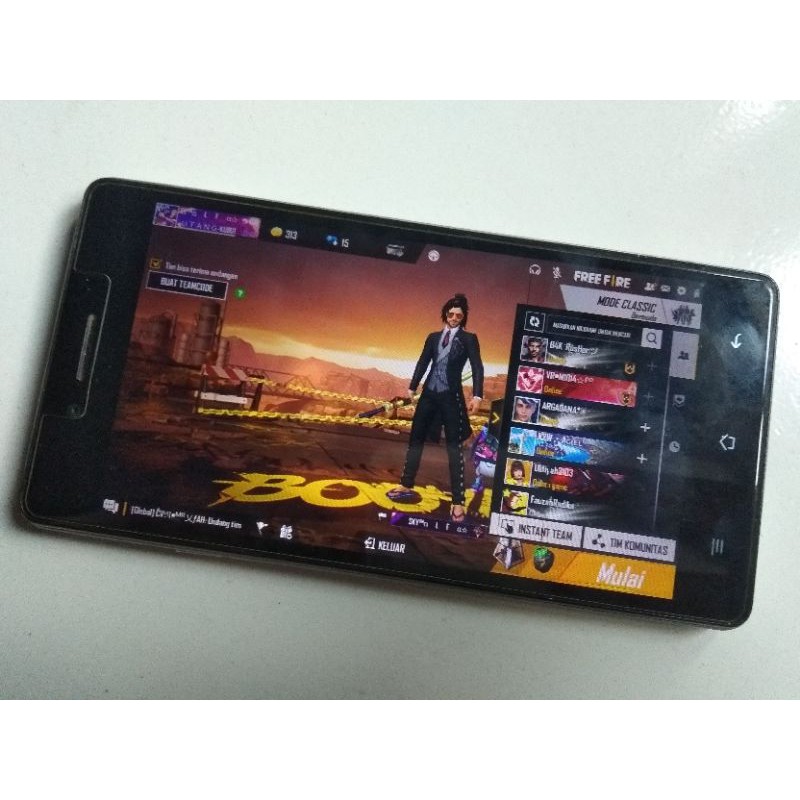 (second) OPPO Neo 7 A33W Black Smartphone [RAM 1 GB/16 GB]