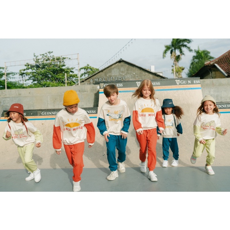 BOHOPANNA LOONEY SET | Setelan Anak Panjang